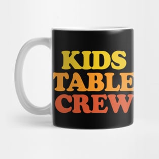 Kids Table Crew Thanksgiving Cousins Crew Mug